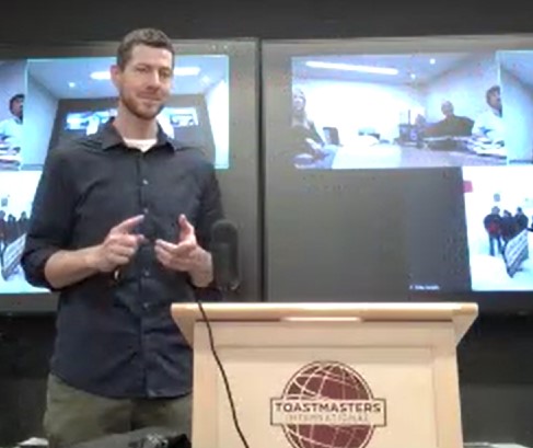John at a recent meeting